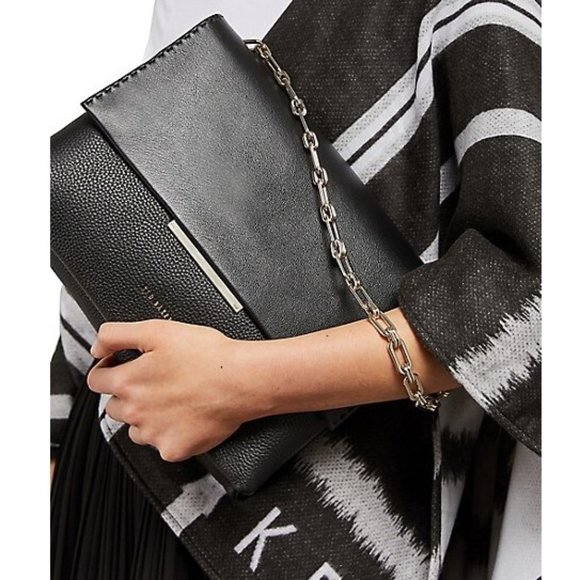 π€ New Ted Baker - Diaana Bar Shoulder Bag - Black π€ - Picture 3 of 13